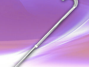 Baston de Aluminio Curvo Ajustable