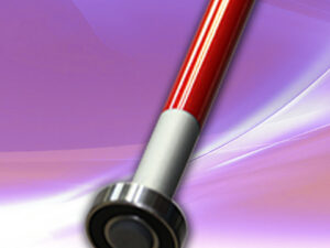 Baston de aluminio plegable para invidente