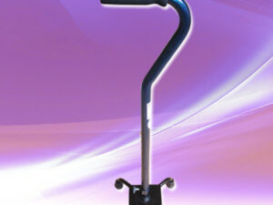 Baston 4 apoyos azul