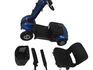 Scooter Move-V4 Mediano con 4 Ruedas Semi Neumáticas Azul