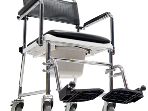 Silla Cómodo Brazos Abatibles y Descansapies Abatible y Desmontable