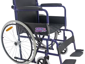 Silla de Ruedas Folding con Respaldo Plegable