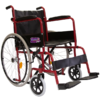 Silla de Ruedas Folding con Respaldo Plegable