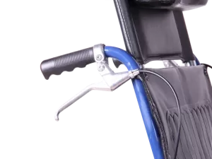 Silla de Ruedas Reclinable con Brazos y Elevapiernas Desmontables