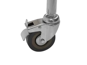 Cómodo Plegable de Acero con Ruedas