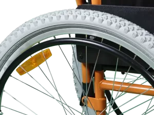 Silla de Ruedas Brazos FlipUp y Descansapies Desmontables / Abatibles 16 Pulgadas