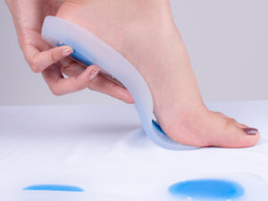 Plantilla 3/4 Punto Azul Gel