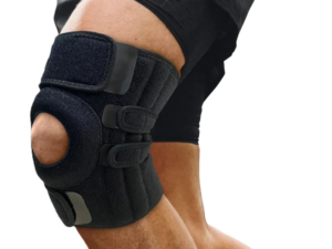 Rodillera Premuim Abierta con Estabilizador de Rótula y Doble Soporte lateral flexible